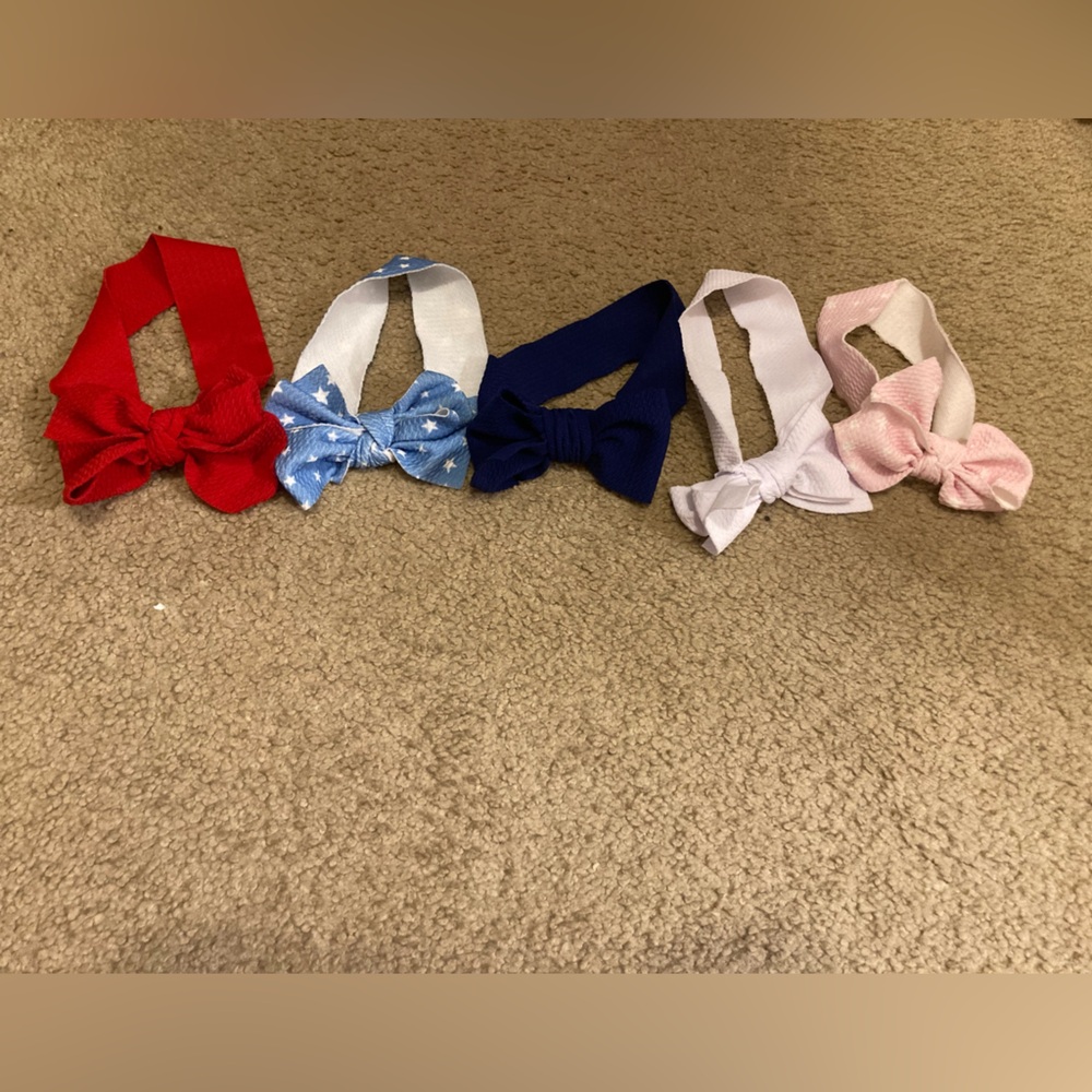Colorful Baby Hair Bow Set